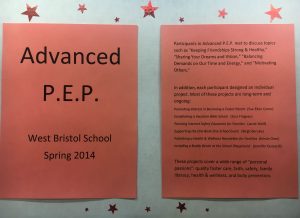 West Bristol PEP hand out